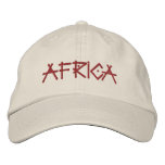 Africa embroidered hats & caps