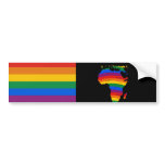 AFRICA GAY PRIDE BUMPER STICKER