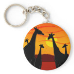 Africa-Giraffes Keychains