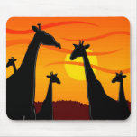 Africa-Giraffes Mouse Pad