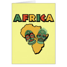 Africa Greeting Card