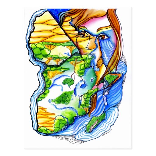 Africa Mia Post Card