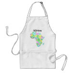Africa - Political Map Apron