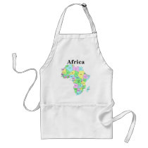 Africa - Political Map Apron