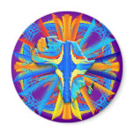 Africa Rising Africa Artwork revolution magnet