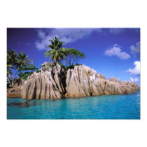 Africa, Seychelles, La Digue Island. Granite