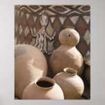 Africa, West Africa, Ghana, Sirigu. Handcrafted 2 Poster