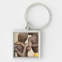 Africa, West Africa, Ghana, Yendi. Close-up shot Key Chains