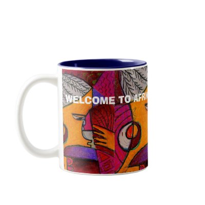 african, african, WOMEN SCORNED 1, LIFE IS SIMP... Mugs by adeolagbadamosi