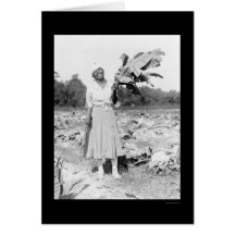 African America Woman with Tobacco 1912 Cards