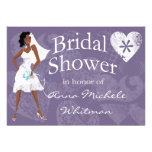 African American Bridal Shower Invitation