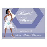 African American Bridal Shower Invitation