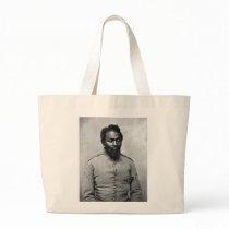 African American Civil War Soldier, 1861 Tote Bags