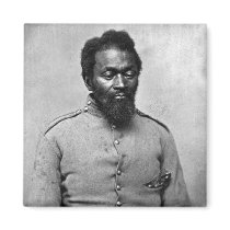 African American Civil War Soldier, 1861 Refrigerator Magnet