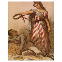 African American dying - Civil War image 1863 Flyers