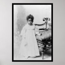 African American Girl  1900 Posters