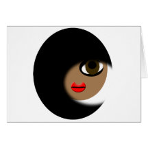 African American Girl Apparel! Greeting Cards