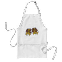 African-American Lesbian Wedding Aprons