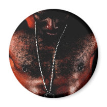African American Man magnet