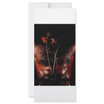 African American Man rack cards