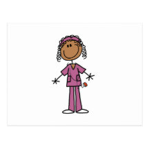 African American Nurse Post Cards
