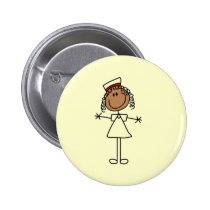 African American Stick Figure Tshirts and Gifts buttons