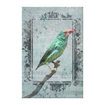 African Bird Gallery Wrap Canvas