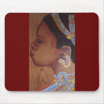 African Bride Mousepads