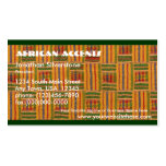 African Business Cards