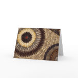 African Butterfly Wing Mandelas Greeting Card