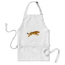 African Cheetah Apron