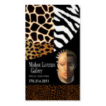 African Collectibles: Afrocentric African American Business Card
