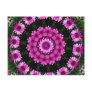 African Daisy Flower Kaleidoscope Postcard