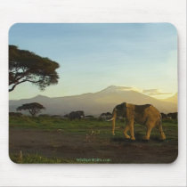 African Elephant Series Mousepad