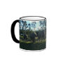 African Elephants Ringer Mug