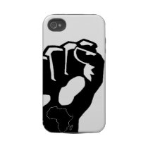 African Fist Iphone 4 Tough Cases