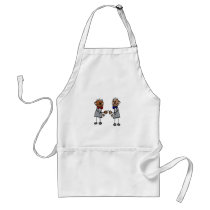 African Gay Couple Apron