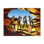 African Home Coming Postcard