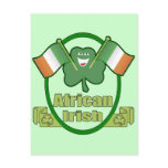 African Irish T-shirts and Gifts Post Card