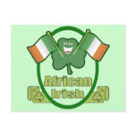 African Irish T-shirts and Gifts Post Cards