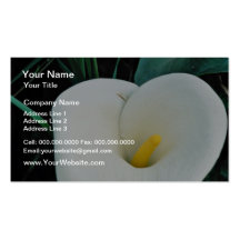 African lily at Mount Kenya, Safari Club  flowers Business Card