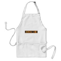 African pattern apron