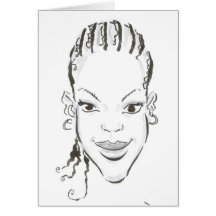 African princess. card