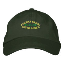 AFRICAN SAFARI, SOUTH AFRICA BASEBALL CAP