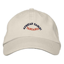 AFRICAN SAFARI, TANZANIA EMBROIDERED HATS