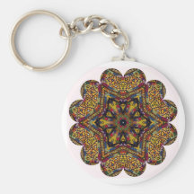 African Star Key Chain