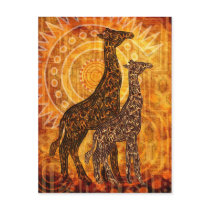 African Summer Postkarte