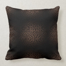 African Tiger skin pillow