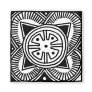 African Tribal Design Magnet