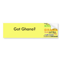 African_Urban Custom Bumper Stickers
